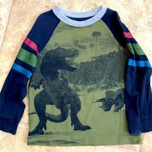 Gymboree Dinosaur T-Rex Long Sleeve Shirt